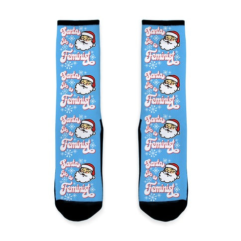 Santa Is a Feminist Socks
