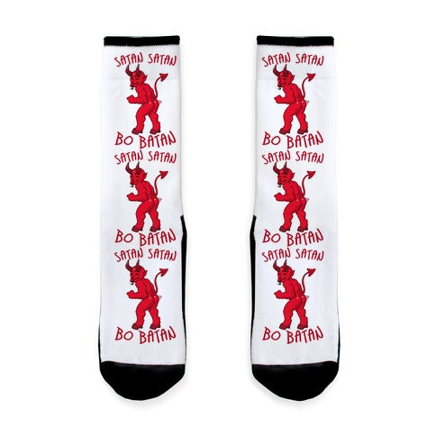 Satan Satan Bo Batan Socks