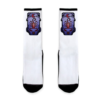Scorpio Art Nouveau Socks