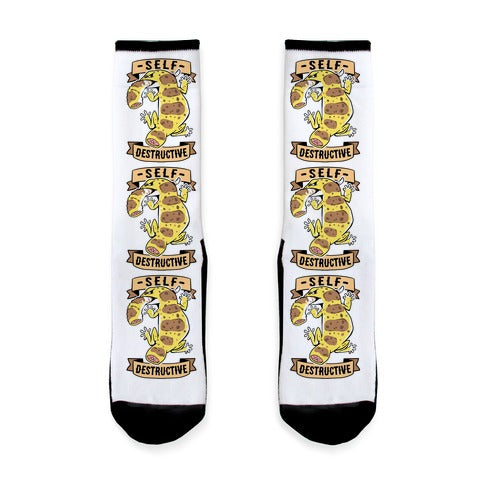 Self Destructive Socks