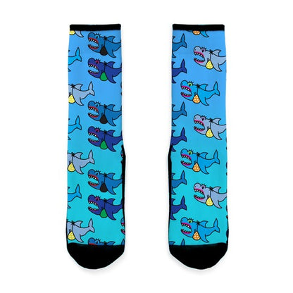 Sexy Shark Pattern Socks