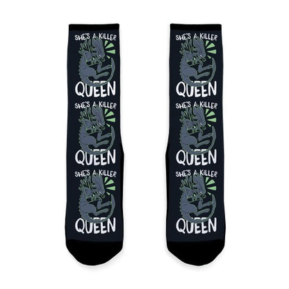 She's a Killer Queen - Xenomorph Queen Socks