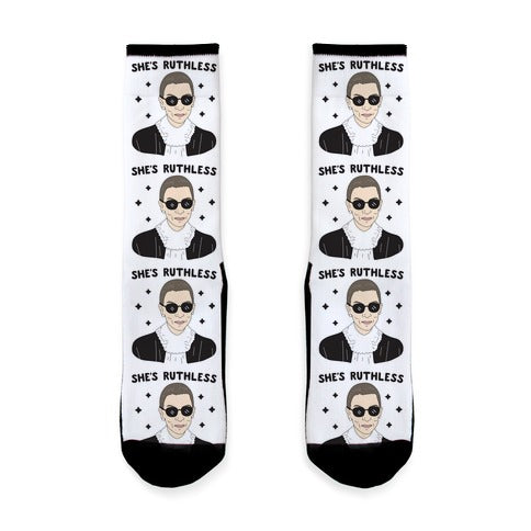 She's Ruthless RBG Socks