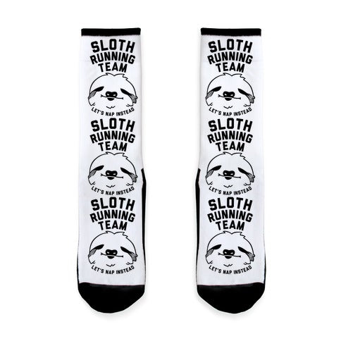 Sloth Running Team Socks