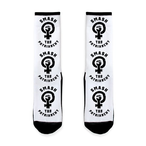 Smash The Patriarchy Socks