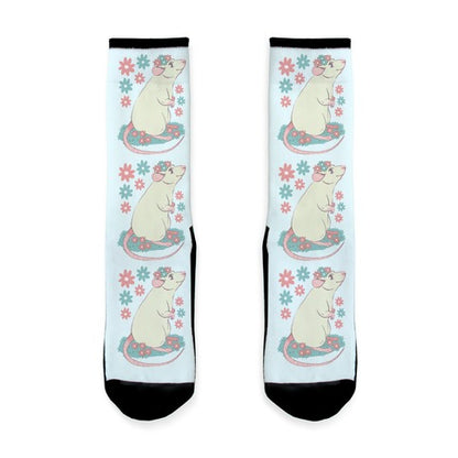 Soft Pastel Rat Socks