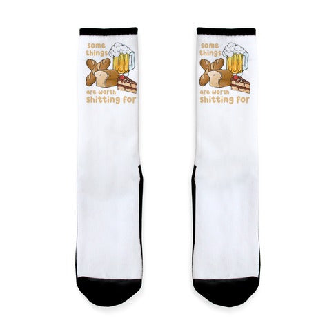 Some Things Are Worth Shitting For (Gluten Allergy) Socks