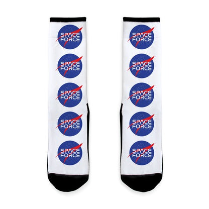 Space Force Parody Socks