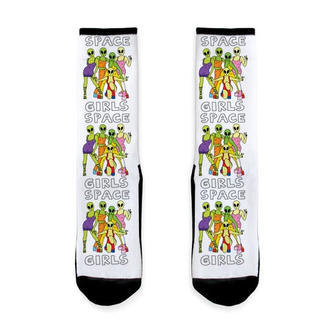 Space Girls Socks
