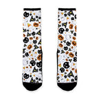 Spoopy Halloween Pattern Socks