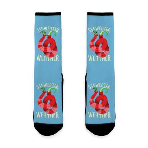 Sssweater Weather Socks