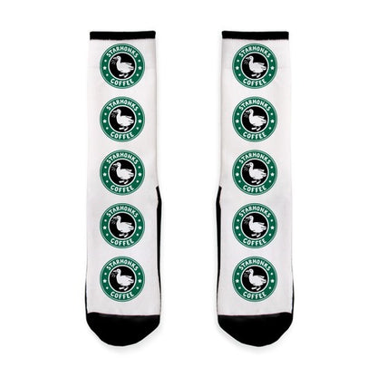 Starhonks Coffee Parody Socks