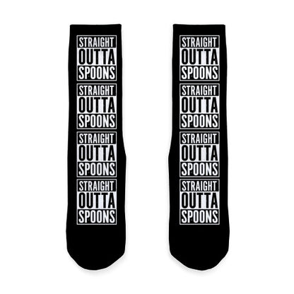 Straight Outta Spoons Socks