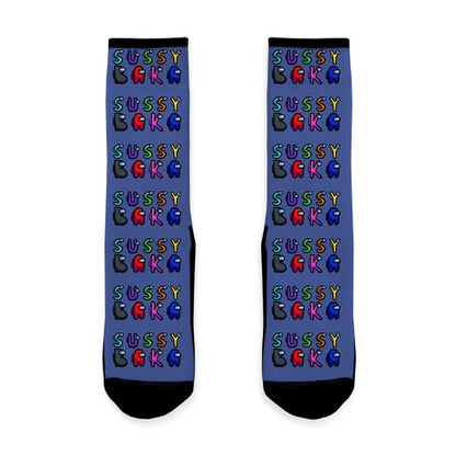 Sussy Baka (Among Us Parody) Socks