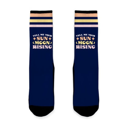 Tell Me Your Sun, Moon, Rising Socks