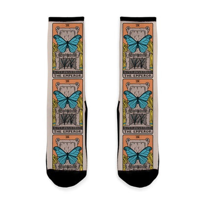 The Emperor Butterfly Tarot Socks