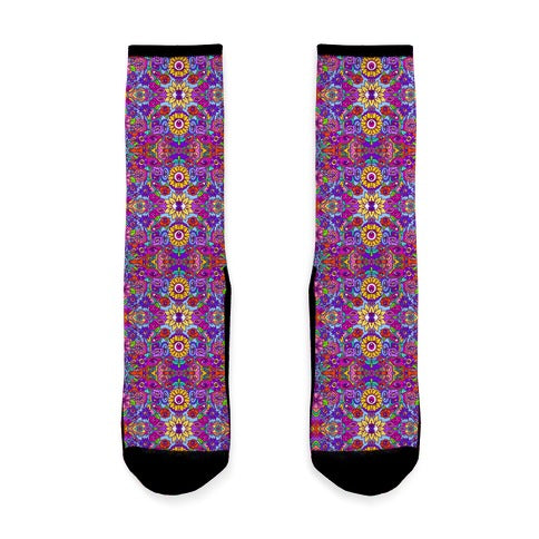 The Flowers Have Eyes Socks