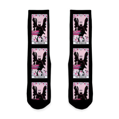 The Magician Mothman Tarot Socks