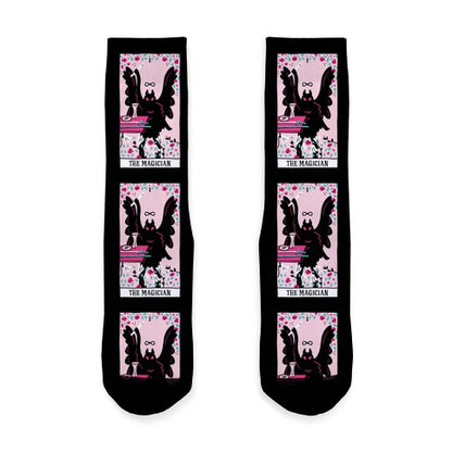 The Magician Mothman Tarot Socks