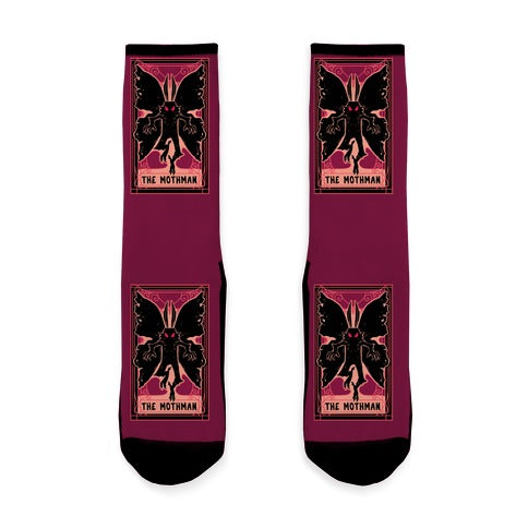The Mothman Tarot Socks