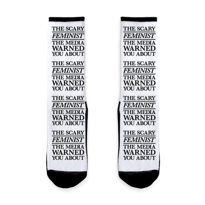 The Scary Feminist The Media Warned You About Socks