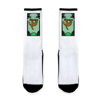 The Sloth Tarot Card Socks