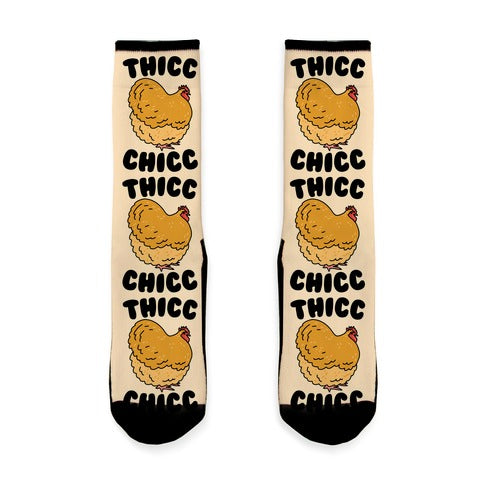 Thicc Chicc Chicken Socks