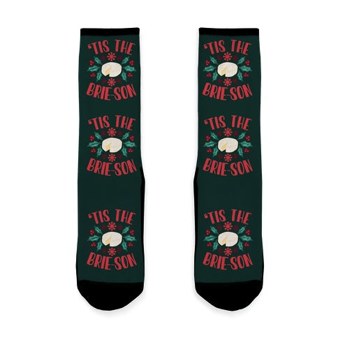 'Tis The Brie-son Socks