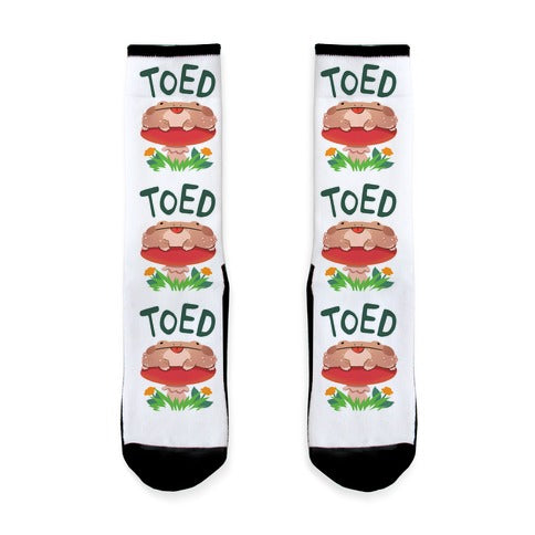 Toed Derpy toad Socks