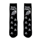 Trash Punk Possum Socks