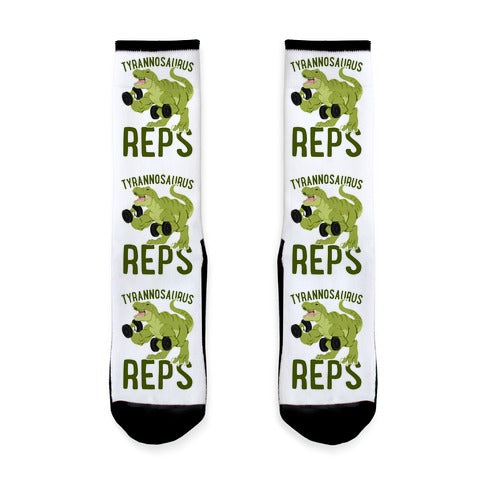 Tyrannosaurus Reps Socks