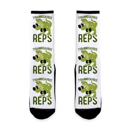 Tyrannosaurus Reps Socks