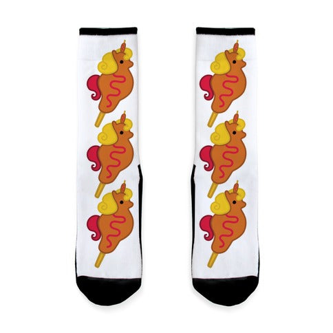 Uni-Corndog Socks