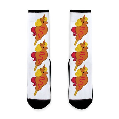 Uni-Corndog Socks