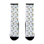 Unicorn On Rainbow Socks