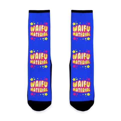Waifu Material Socks