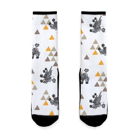 Wandering Mars Rover Socks