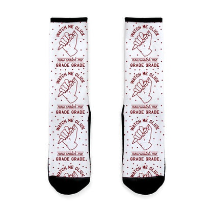 Watch Me Click Now Watch Me Grade Grade Socks