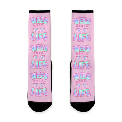 Weeb Life (Thug Life Parody) Socks