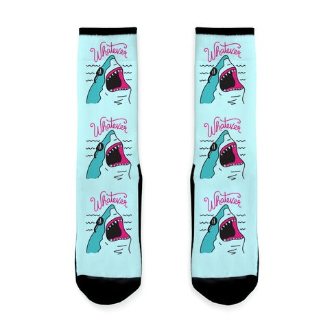 Whatever Shark Socks