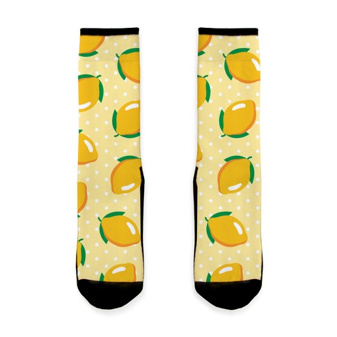 Whole Lemon Pattern Socks