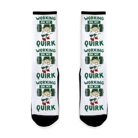 Working On My Quirk - Deku  Socks