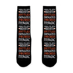 Yeah, I'm Into BDSM - Battles, Dragons, Swords, Magic (DnD) Socks