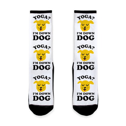 Yoga? I'm Down Dog Socks