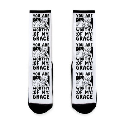 You Are Worthy of My Grace - Kaworu Socks