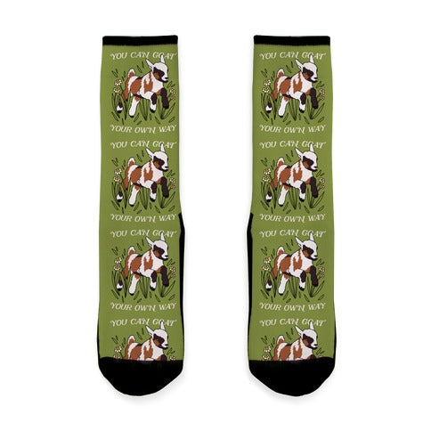You Can Goat Your Own Way Socks