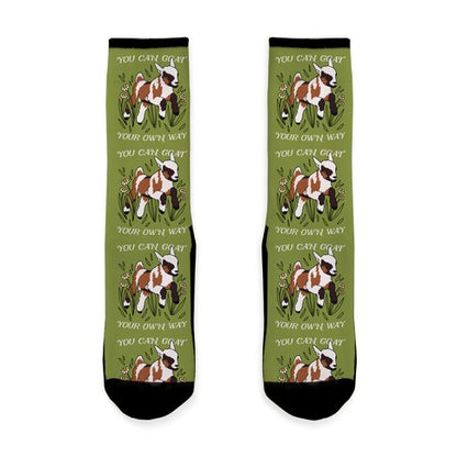 You Can Goat Your Own Way Socks