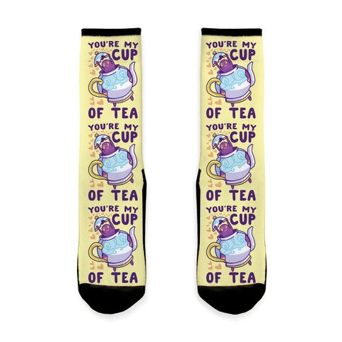 You're My Cup of Tea - Polteageist  Socks