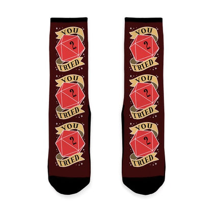 You Tried D20 Socks