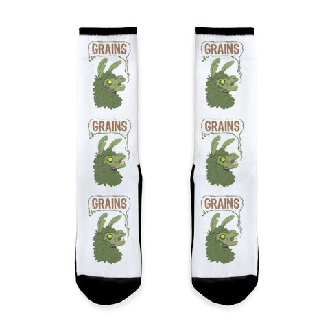 Zombie Llama Socks